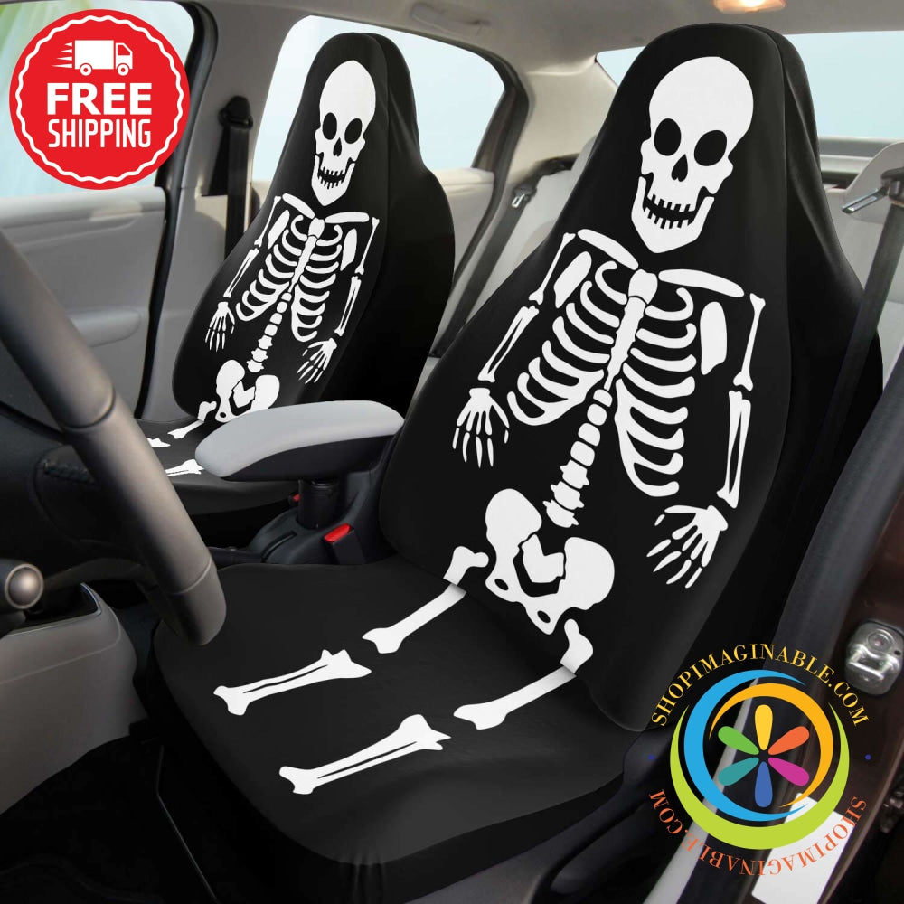 Skelton Car Seat Covers - Great Gift Giving-ShopImaginable.com