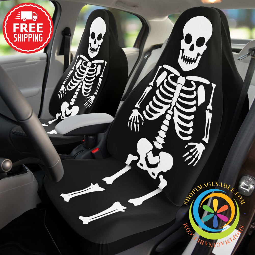 Skelton Car Seat Covers - Great Gift Giving-ShopImaginable.com