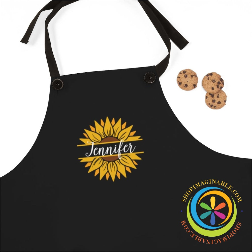 Sunflower Personalized Apron Accessories