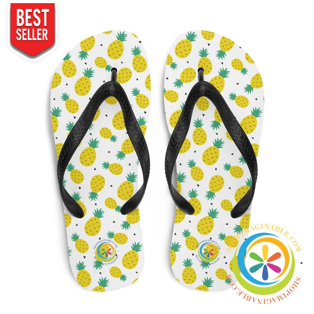 Sweet Pineapple Flip-Flops-ShopImaginable.com