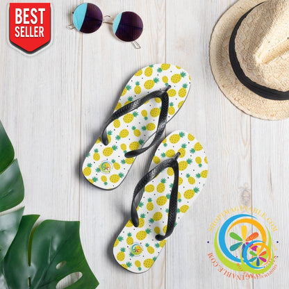 Sweet Pineapple Flip-Flops-ShopImaginable.com