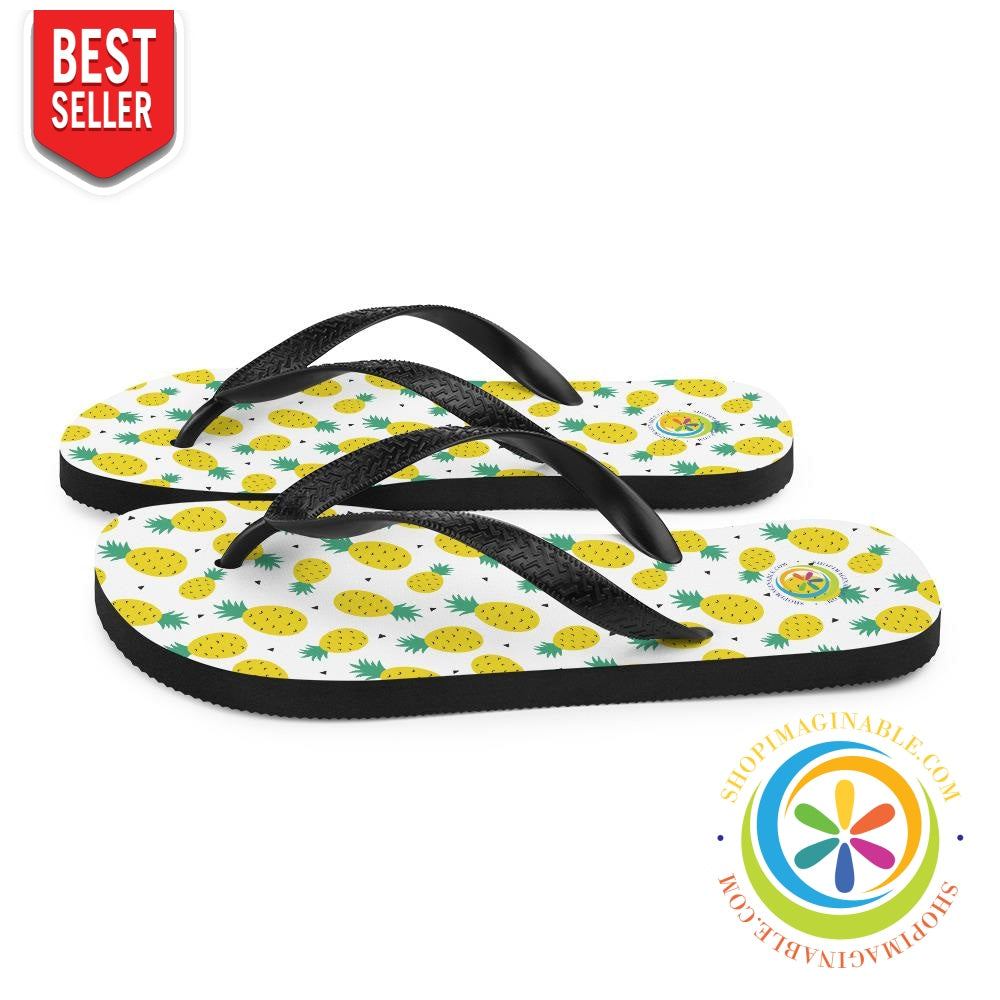 Sweet Pineapple Flip-Flops-ShopImaginable.com