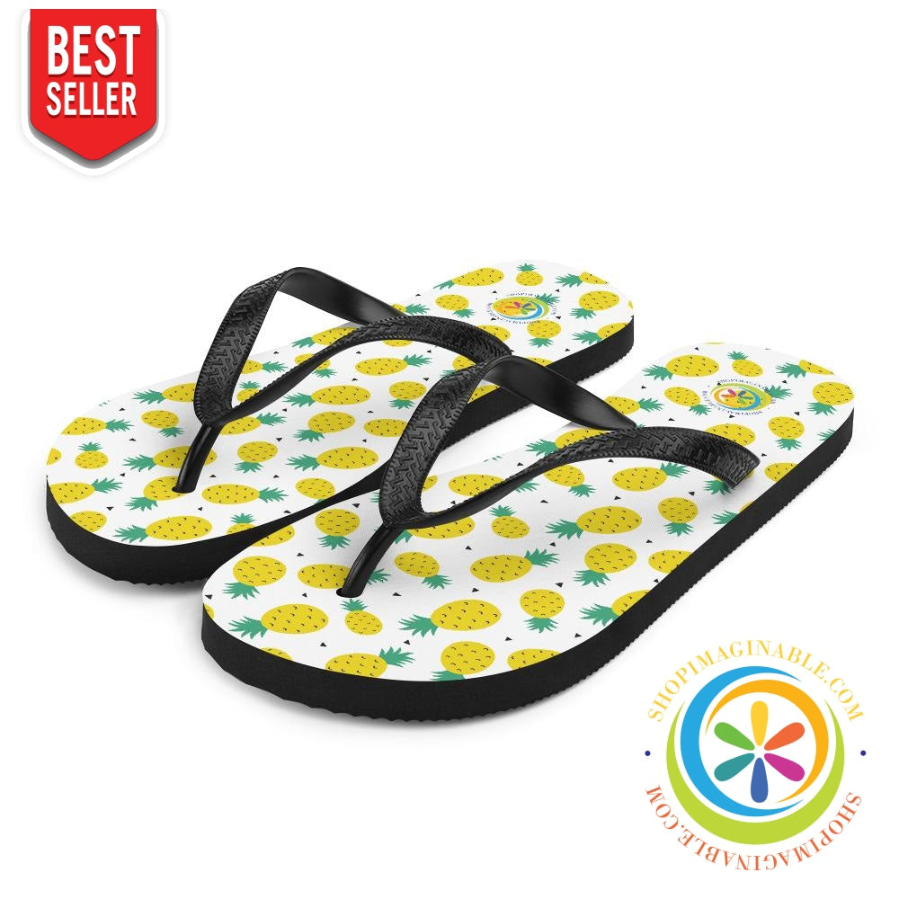 Sweet Pineapple Flip-Flops-ShopImaginable.com