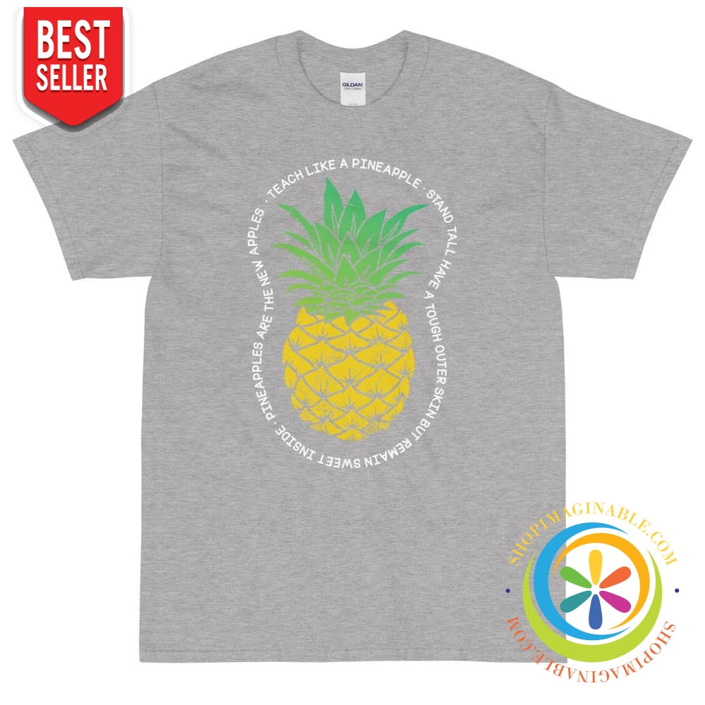 Teach Like A Pineapple Unisex T-Shirt-ShopImaginable.com