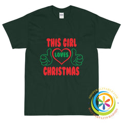 This Girl Loves Christmas Unisex T-Shirt-ShopImaginable.com
