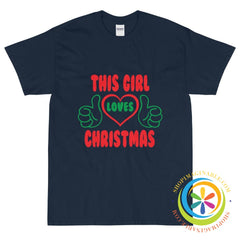 This Girl Loves Christmas Unisex T-Shirt-ShopImaginable.com
