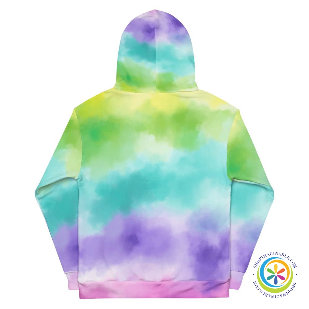 Tie-Dye Rainbow Perfection Unisex Hoodie-ShopImaginable.com