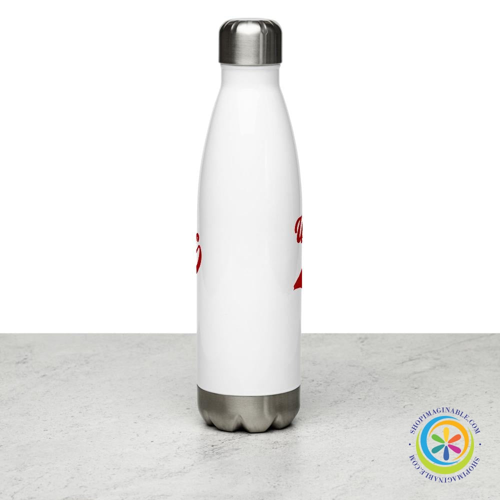 Unathletic Department - Rest Is Best Stainless Steel Water Bottle-ShopImaginable.com