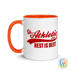 Unathletic Dept. Rest Is Best Coffee Mug Cup-ShopImaginable.com