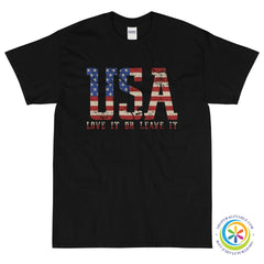 USA Love It or Leave It Unisex T-Shirt-ShopImaginable.com