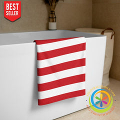 USA - United States Of America Flag Beach Bath Towel-ShopImaginable.com