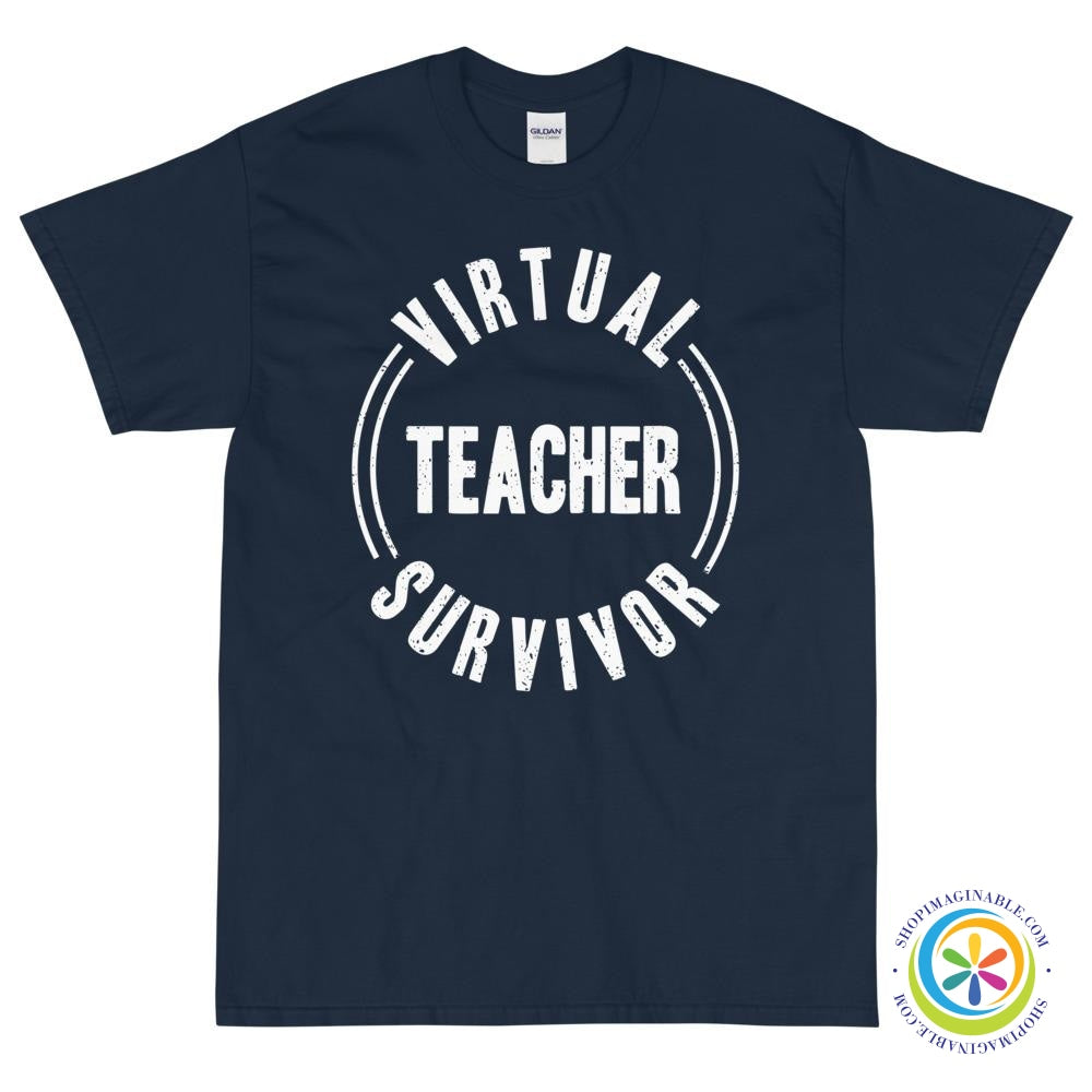 Virtual Teacher Survivor Unisex T-Shirt-ShopImaginable.com