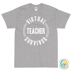 Virtual Teacher Survivor Unisex T-Shirt-ShopImaginable.com