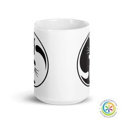 Yin Yang Cat Lover's Coffee Mug Cup-ShopImaginable.com